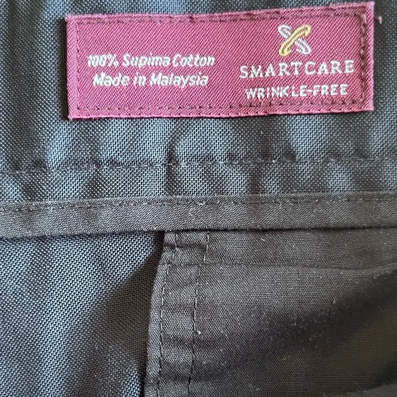 Nordstrom Navy Blue Wrinkle Free Supima Cotton Shorts Men’s Size 38W - Picture 6 of 7